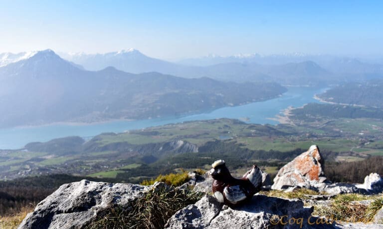 Rando serre mouton lac serre poncon — Le Balcon des Écrins à Réallon