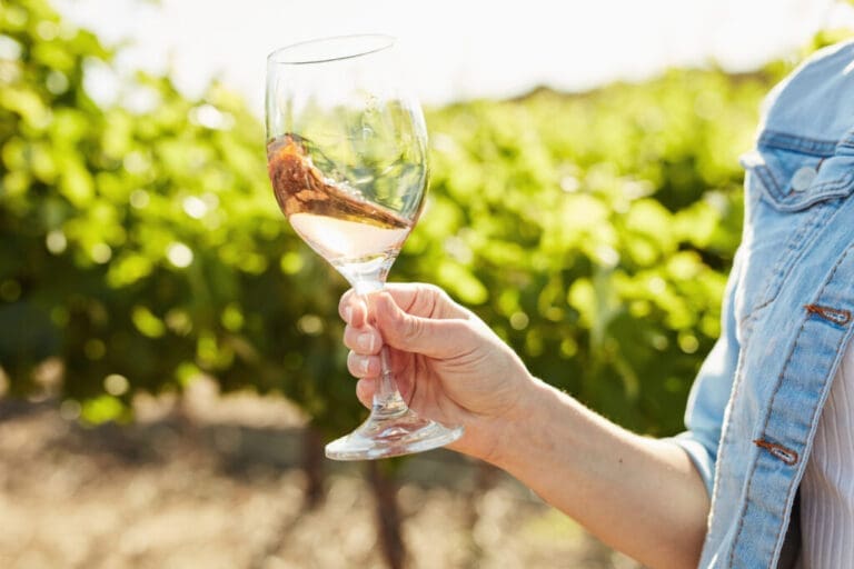 Giving it a good swirl — Le Domaine de Sainte-Croix, Le Hameau des Oliviers