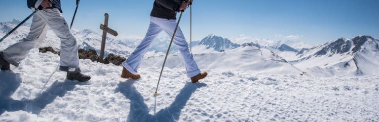 Walking and snowshoe trails – Le 1850, Risoul