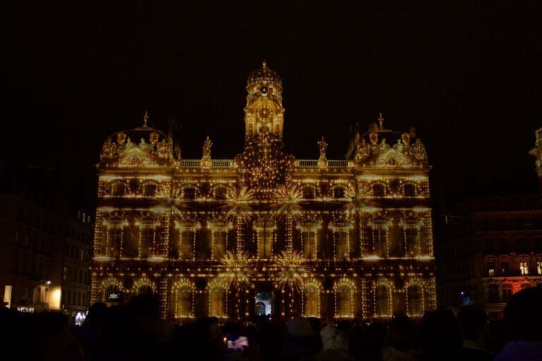 Festival of lights in Lyon — Le Domaine de Sainte-Croix à Sainte-Croix