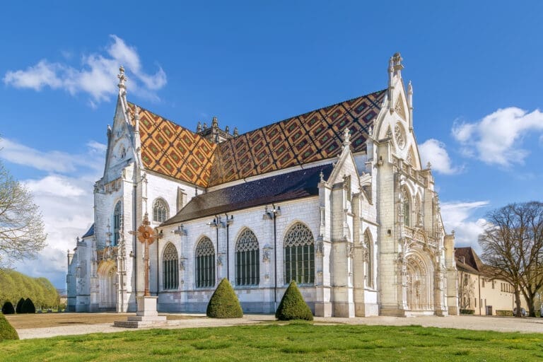 Royal Monastery of Brou, Bourg en Bresse, France — Le Domaine de Sainte-Croix à Sainte-Croix