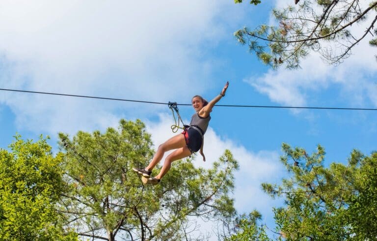 Treetop adventure