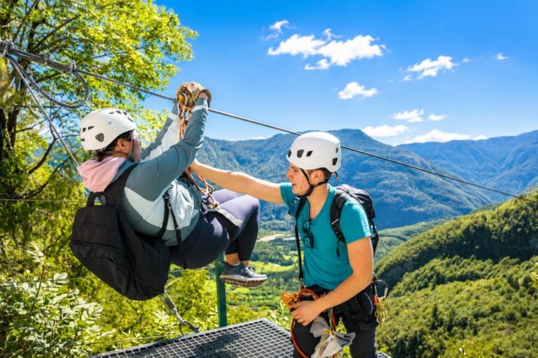Treetop adventure course – Treetop adventure